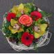 Bouquet cisal rouge et haune