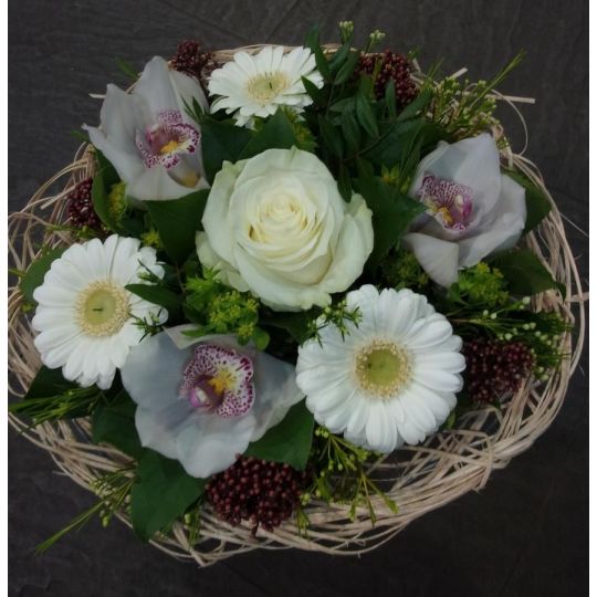 Bouquet cisal blanc