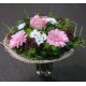 Bouquet cisal blanc et rose