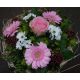 Bouquet cisal blanc et rose